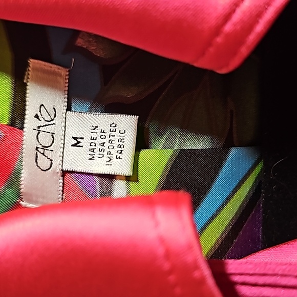 Pink Silk Cache Jacket - Picture 2 of 6